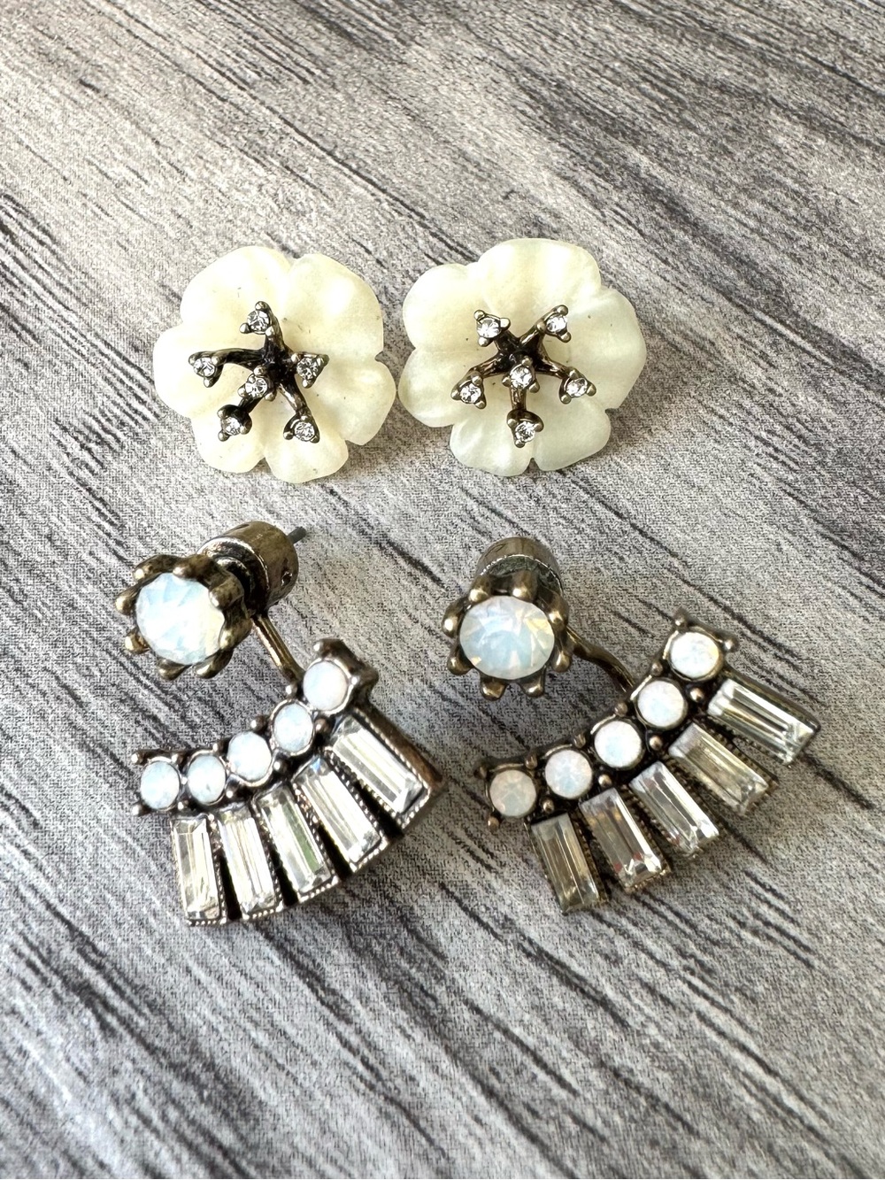 Chloe + Isabel Bella Fiore Convertible Jacket Earrings